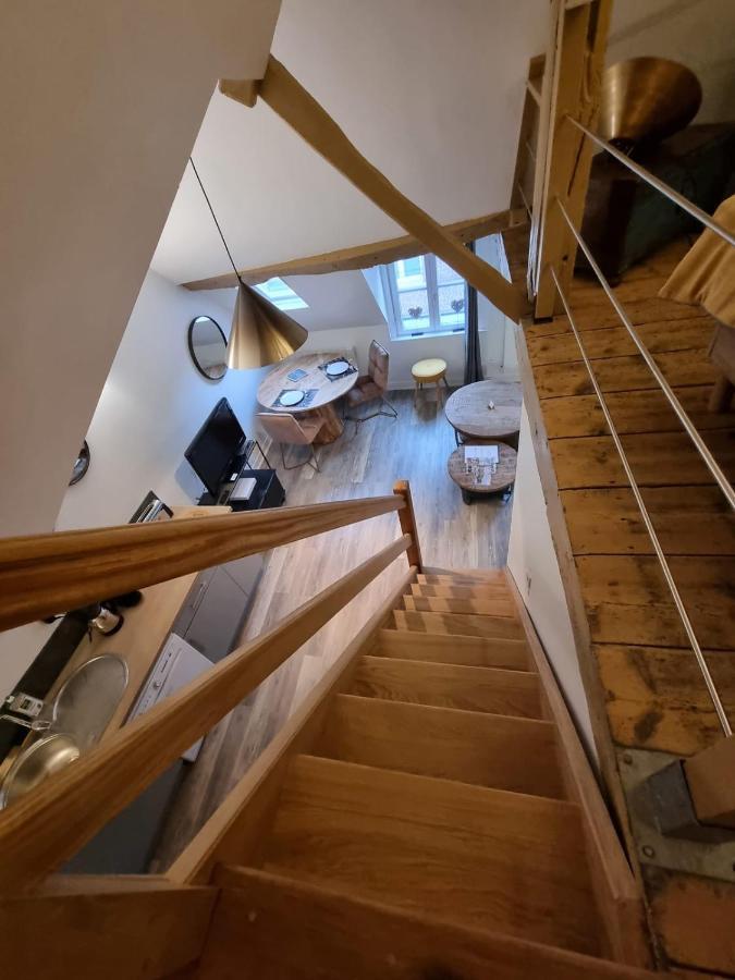 La Mezzanine D'Au Sans Pareil- Cosy Appartement City Center Онфлёр Экстерьер фото
